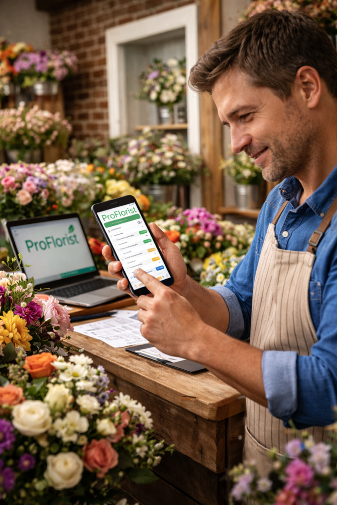 proflorist app Blumenbusiness Deutschland