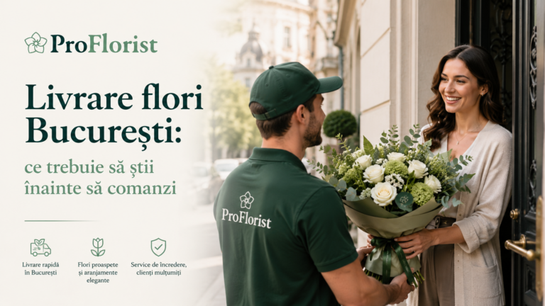 Blumenlieferung Bukarest: Was Sie vor der Bestellung wissen müssen