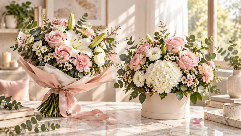 Blumenstrauß oder Gesteck? So wählen Sie die passende Ausführung