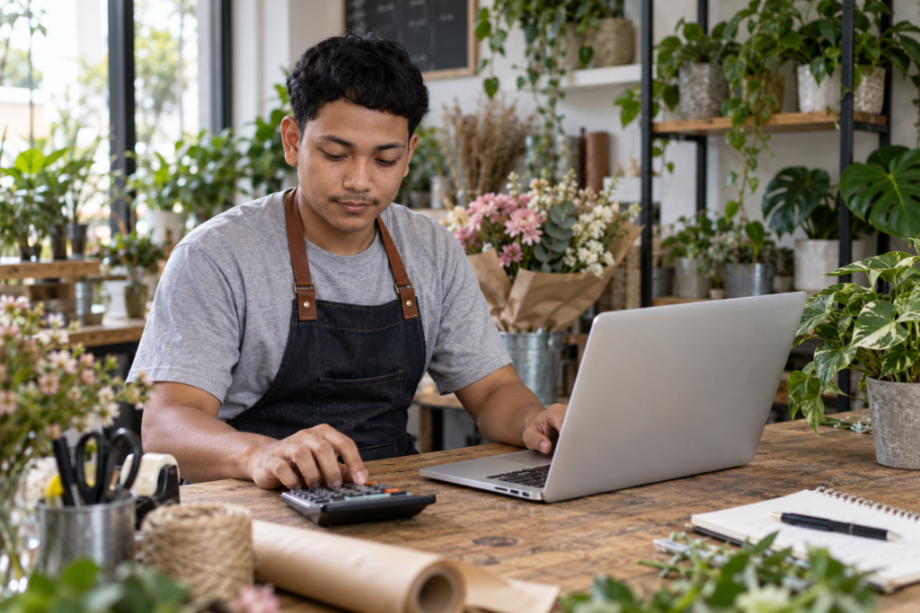 Arbeitskosten im Preis eines Blumengestecks berücksichtigen
