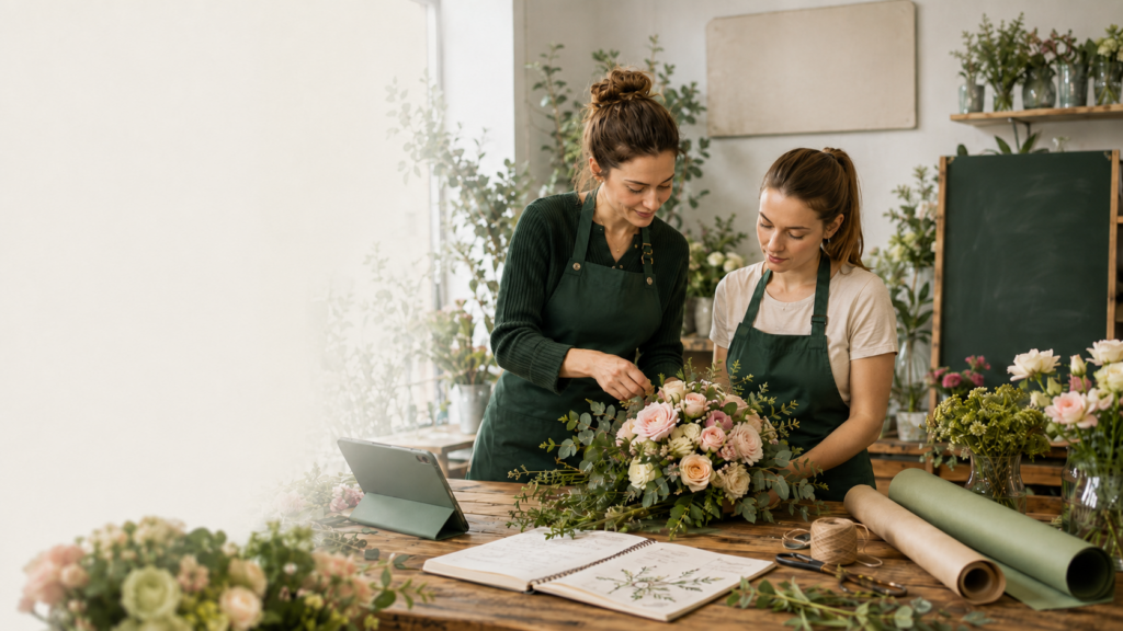 Wer setzt den Standard für die professionelle Floristikausbildung in Rumänien?