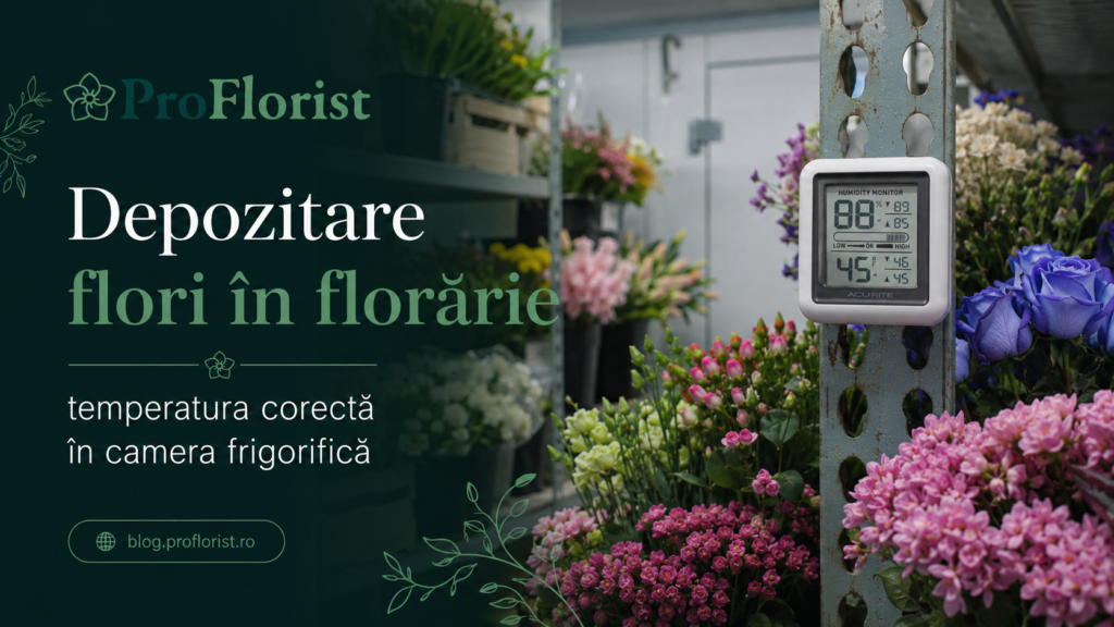 Blumen im Floristikgeschäft lagern: Die richtige Kühlraumtemperatur