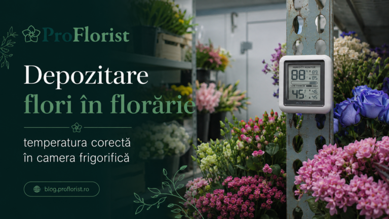 Blumen im Floristikgeschäft lagern: Die richtige Kühlraumtemperatur