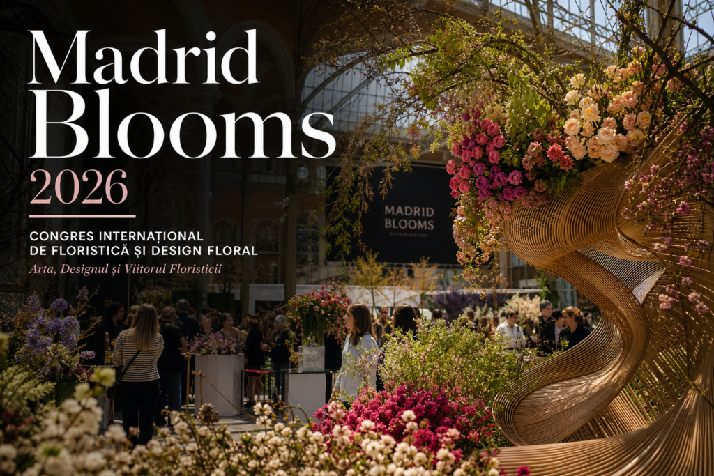Madrid Blooms: internationaler Kongress für Floristik und Blumendesign
