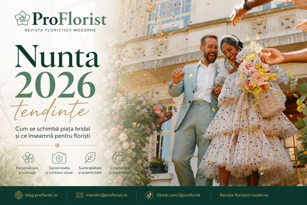 Hochzeitstrends 2026: Was der Wandel im Bridal-Markt für Floristen bedeutet