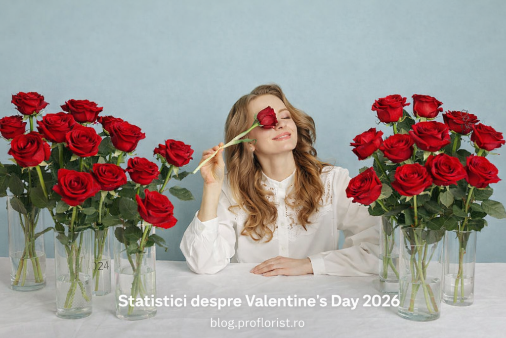 Statistiken zum Valentinstag 2026 für die Blumenbranche – einschließlich Diagrammen und Marktanalysen